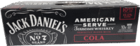 Jack Daniels American Serve 10Pk Cola 250ml