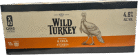 Wild Turkey & Cola 10 Pack 375ml