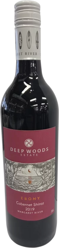 Deep Woods Ebony Cabernet Shiraz 750ml
